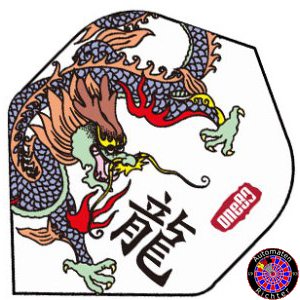 One80 Tatoo Dart Flight Standard - Drache